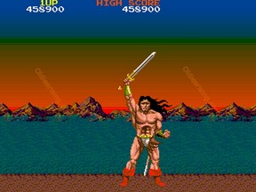 une photo d'Ã©cran de Rastan Saga sur Arcade